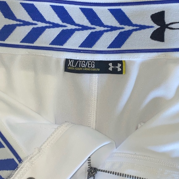 MENS UNDER ARMOUR BASEBALL PANT XL WHITE - Picture 4 of 8